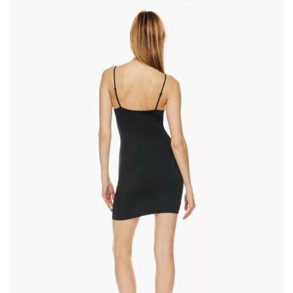 NEW Aritzia Babaton Black Contour Cami Mini Dress S - Picture 2 of 4